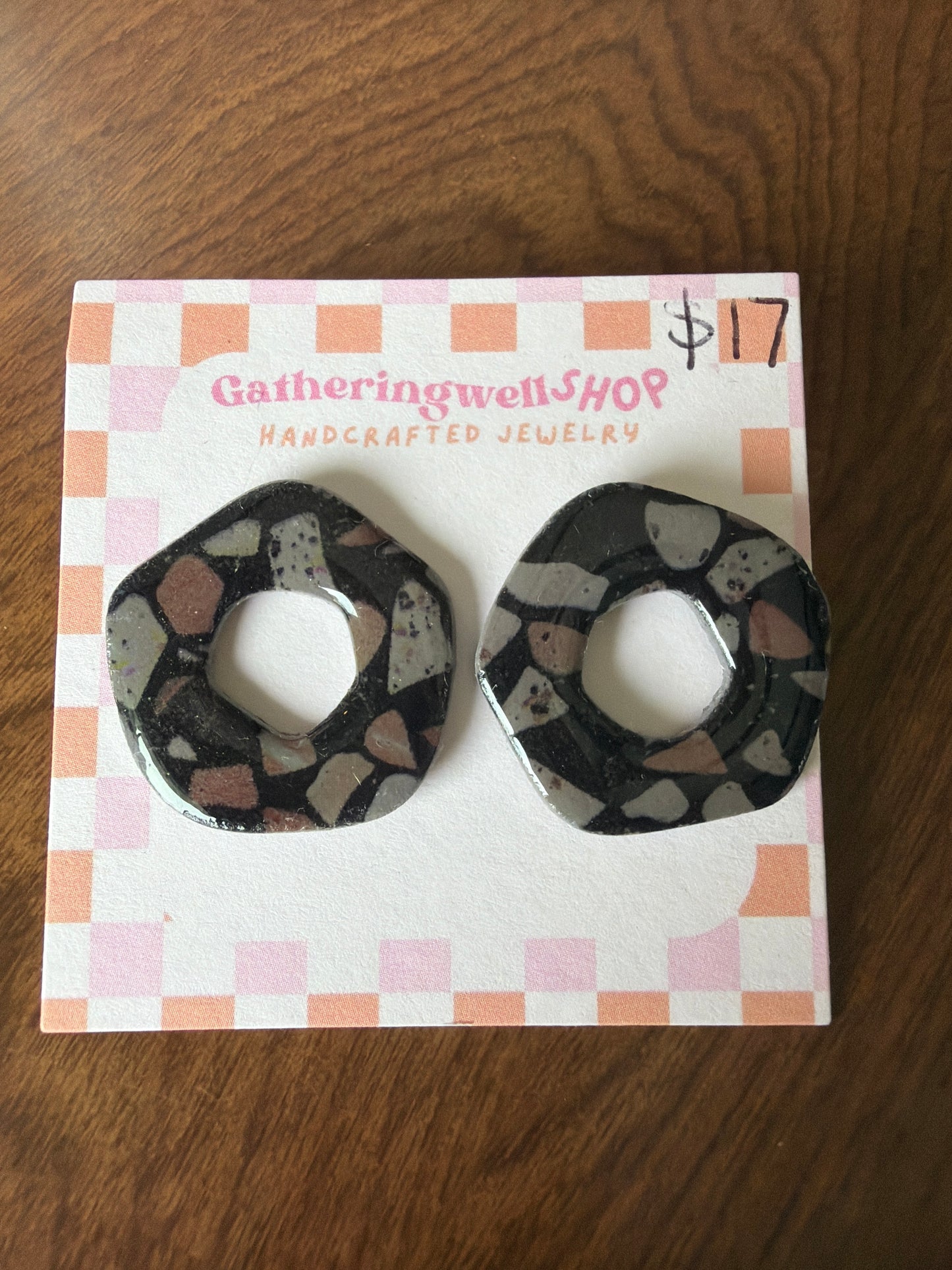 Stone Statement Studs