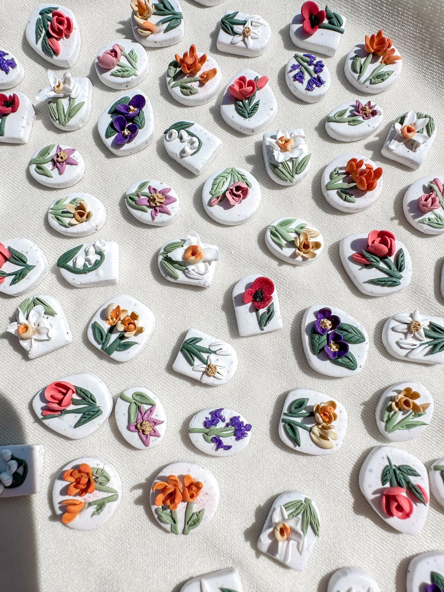 Birth Flower Studs | birth flower collection