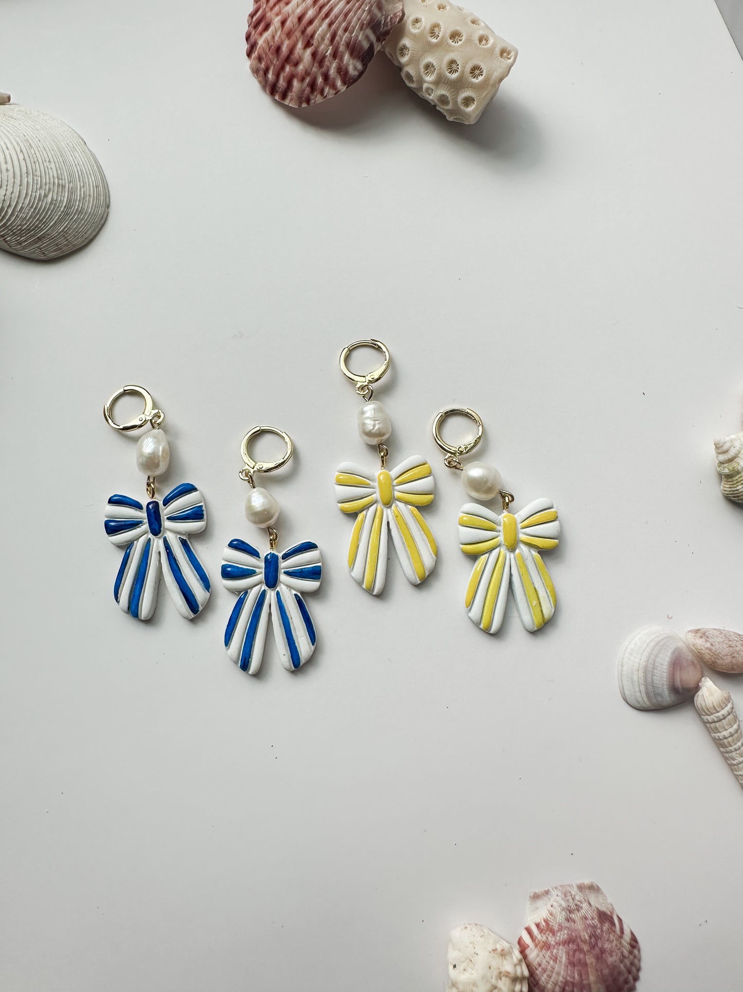 Striped Summer Bows | Coastal Collection