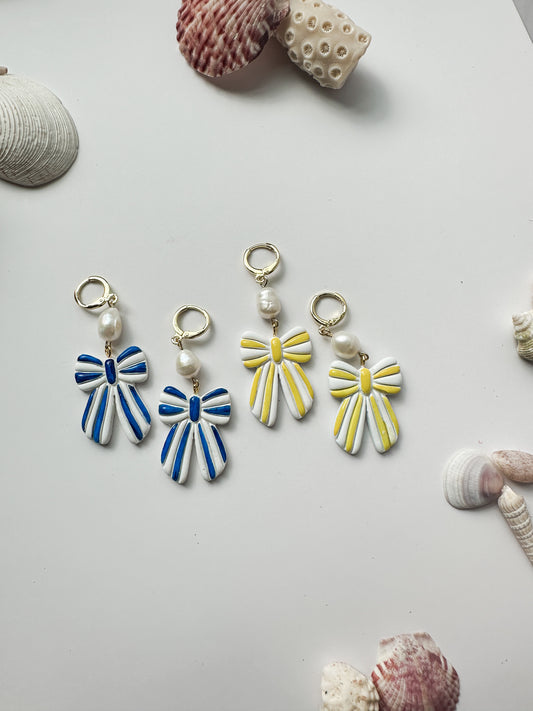 Striped Summer Bows | Coastal Collection