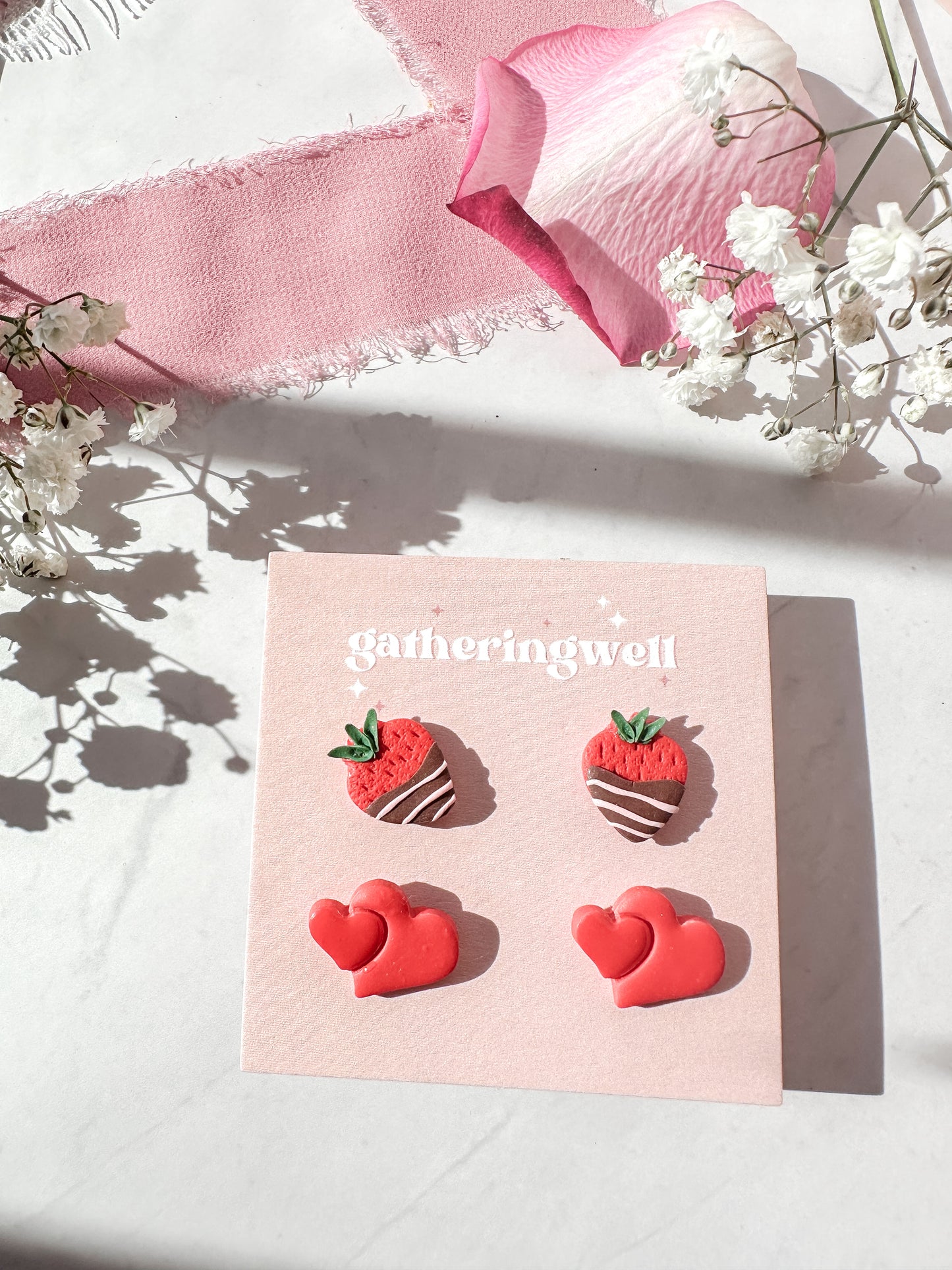 Strawberry Stud Pack | Be Mine, Valentine