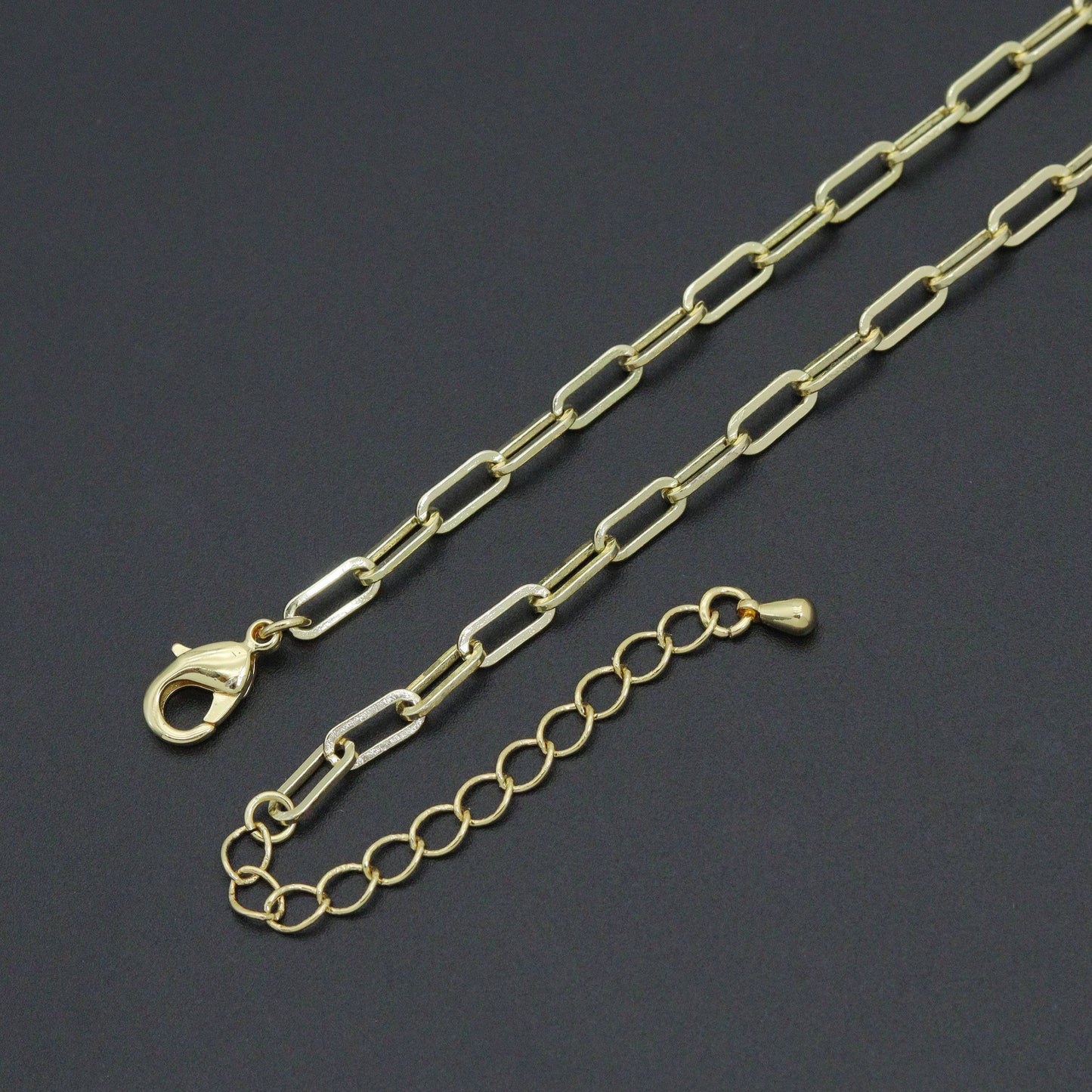 Bracelet| Small Link Paperclip Bracelet, *Chain only