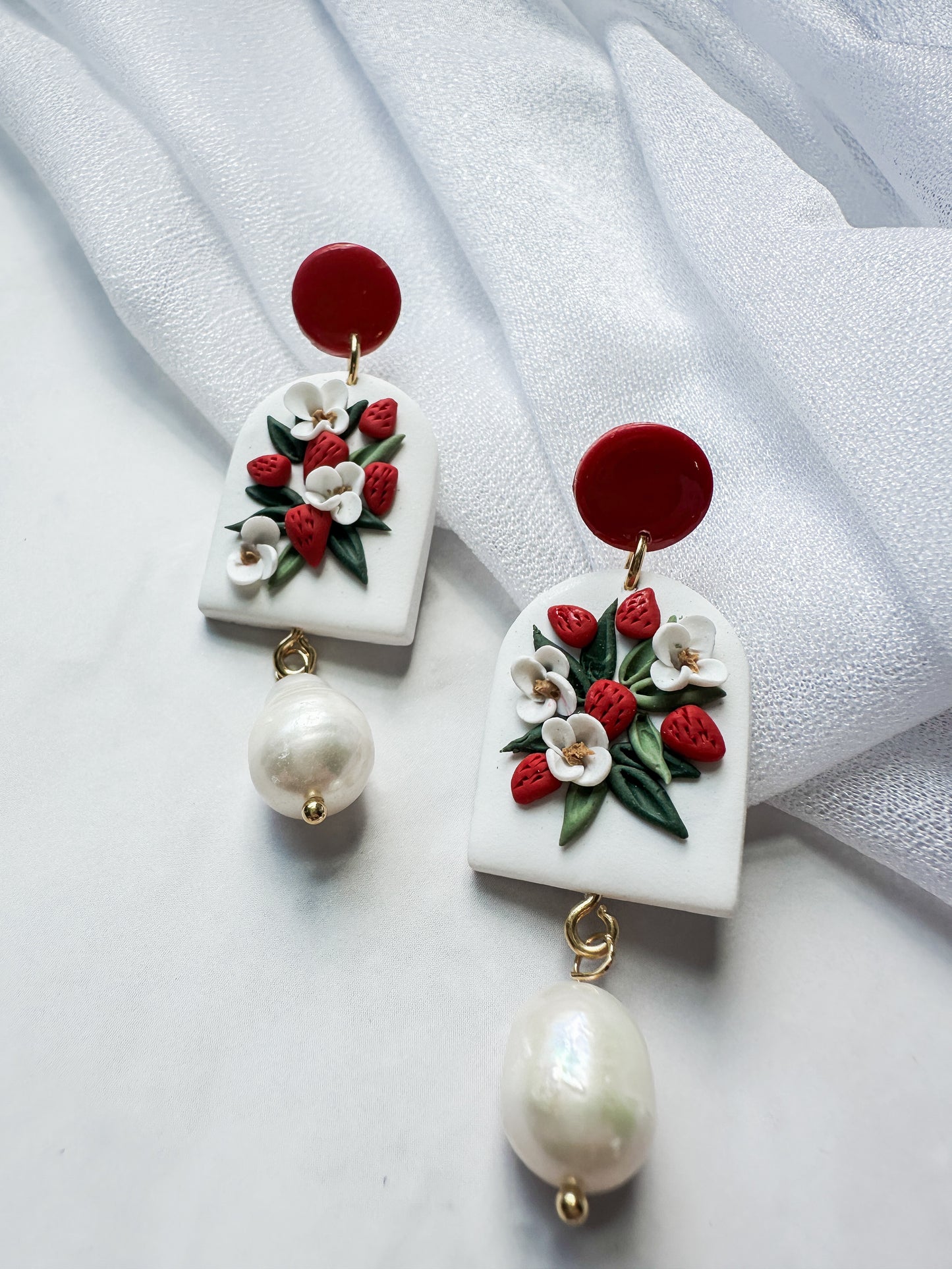 Fruity Pearl Earrings | Fruit Salad Collection