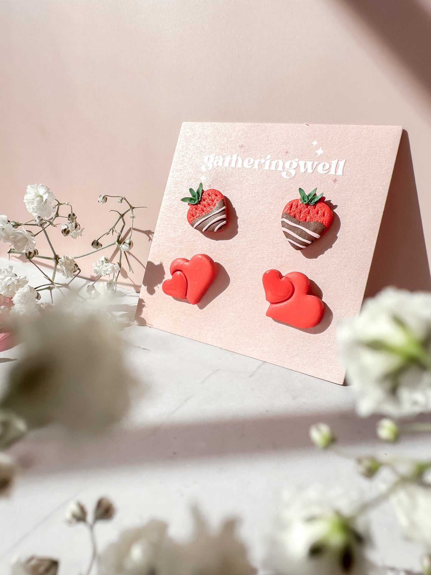 Strawberry Stud Pack | Be Mine, Valentine