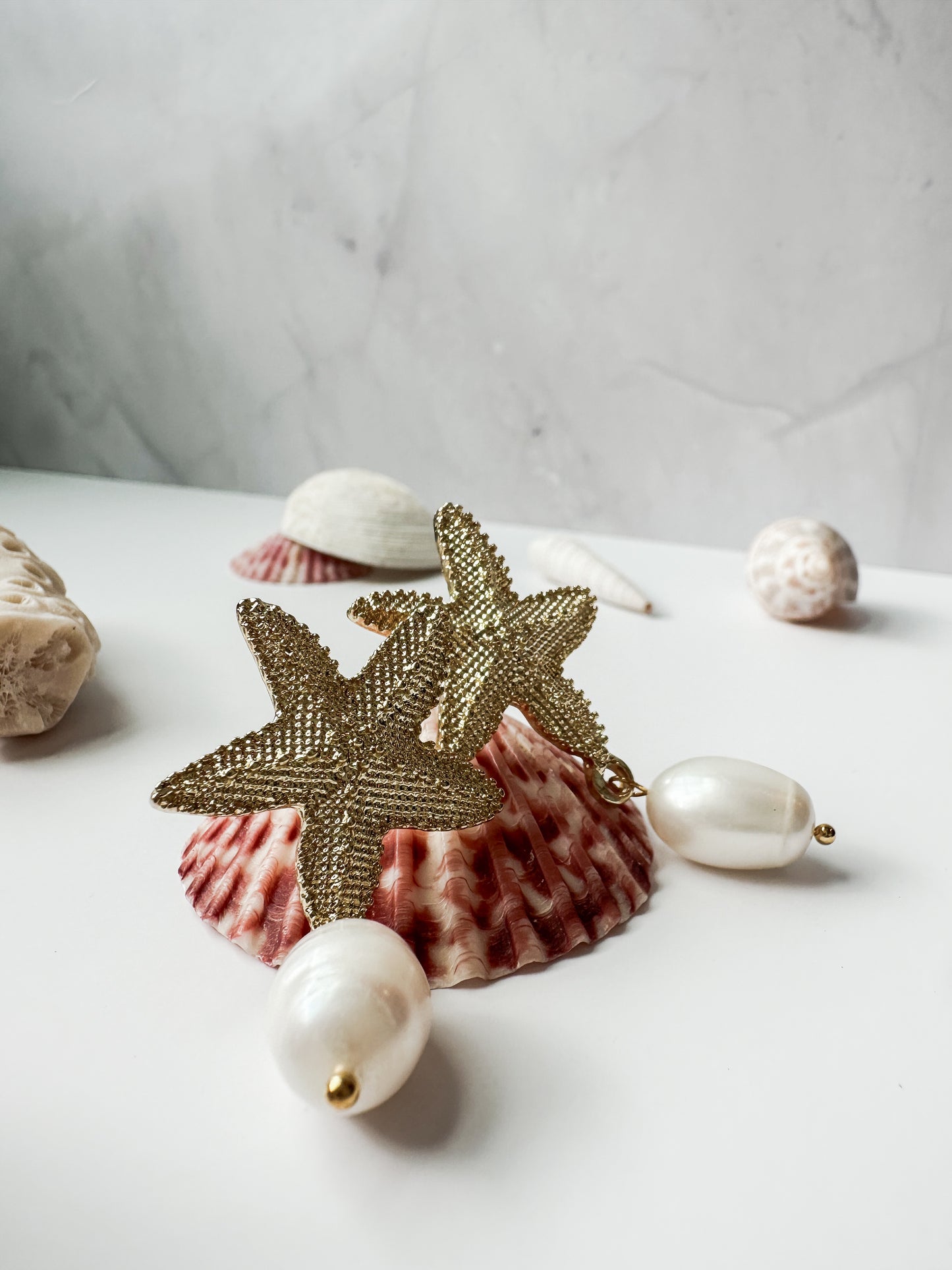 Statement Pearl Sea Stars | Coastal Collection