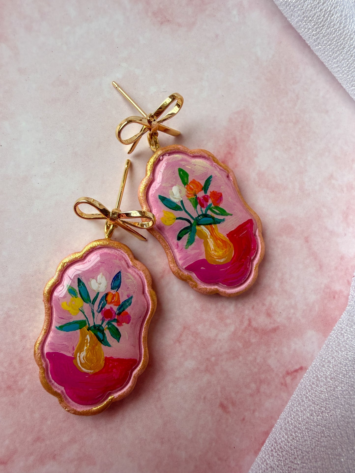 Tulips | Hand Painted Floral Painting | isn't it Romantic