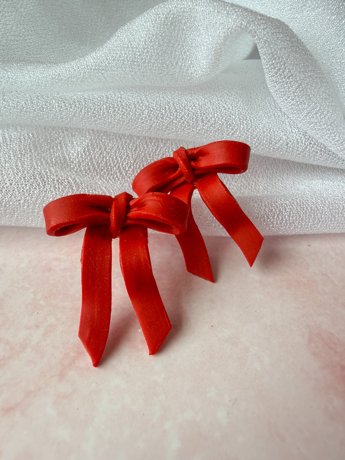 Red Bow Studs | isn't it Romantic