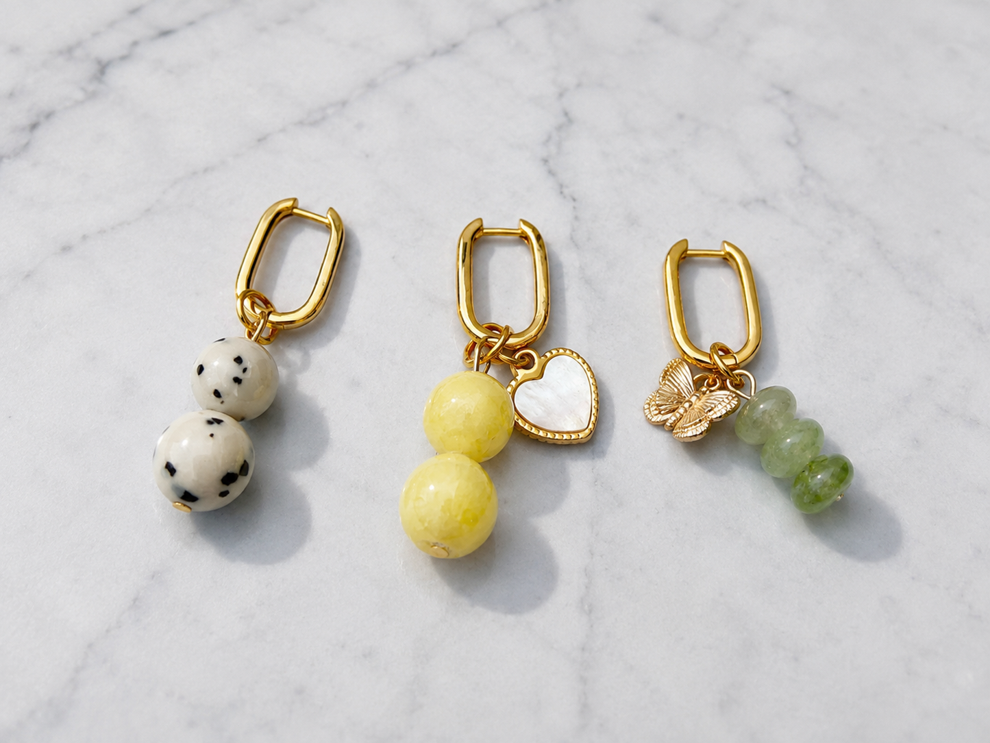 Beaded Charms | Earring Charm Bar | charms ONLY *hoops not included*
