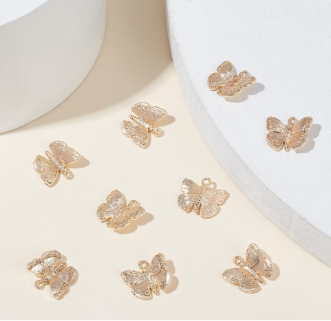 Butterfly Small Gold Charm, 18k gold plated *CHARM ONLY