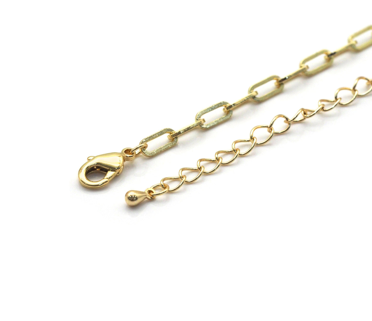 Bracelet| Small Link Paperclip Bracelet, *Chain only