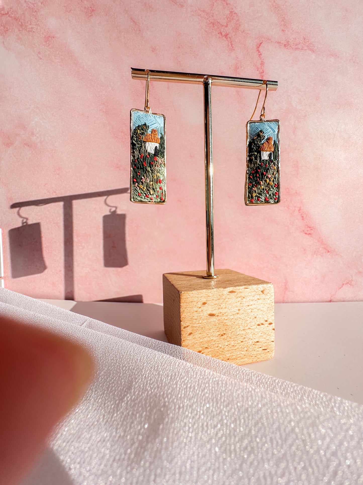 Van Gogh Inspired Earrings | Spring Vintage Inspired Collection