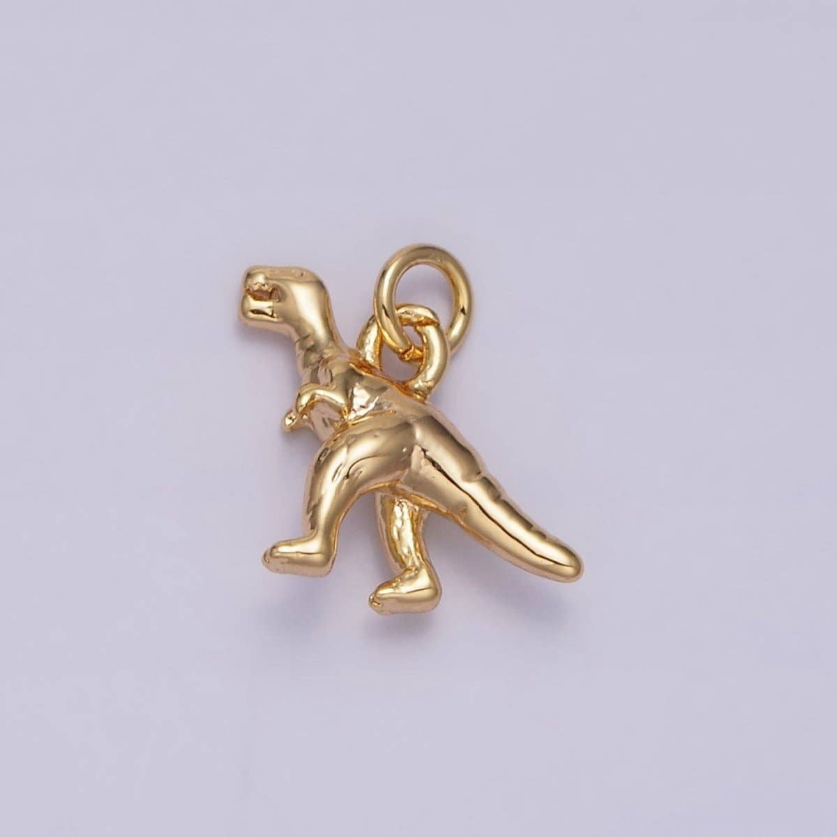 16K Gold Filled Mini T-Rex Dinosaurs | CHARM ONLY