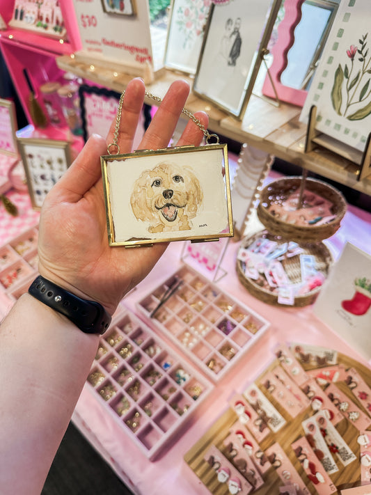 Watercolor Ornament Hand-painted Pet Portraits | Ornaments | Customizable