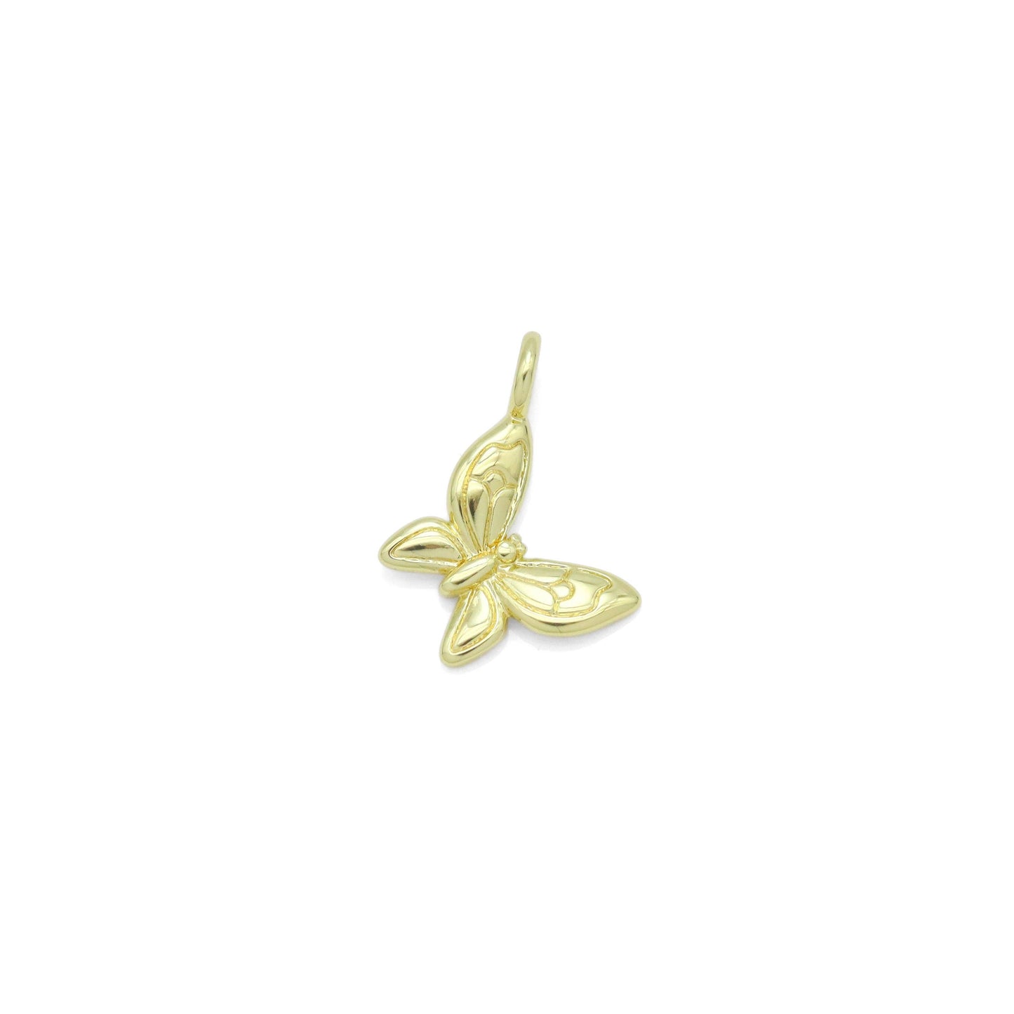 Gold Butterfly Charm *charm only