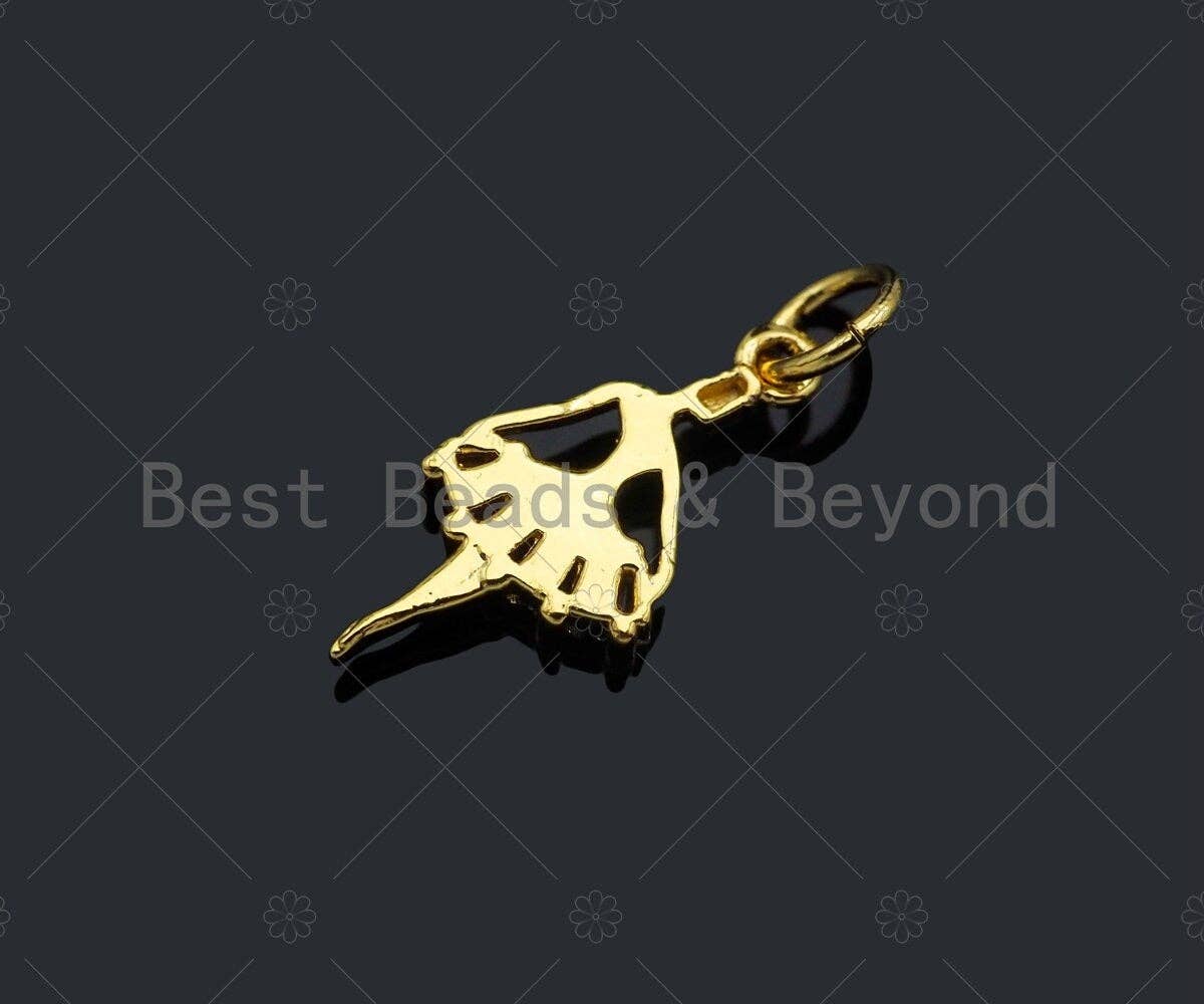 Ballet Dancer Shape Charm, 18K, *Charm Only