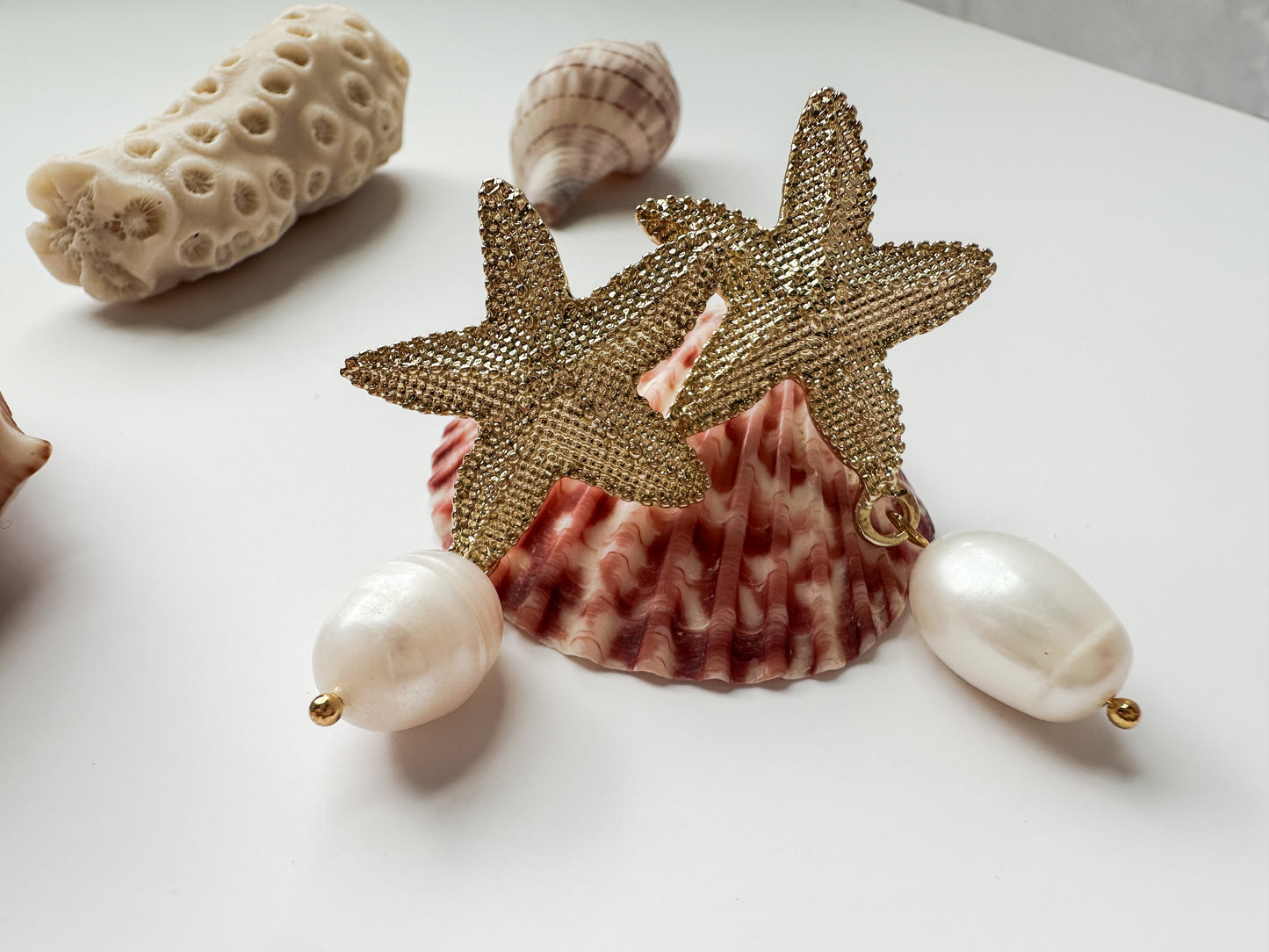 Statement Pearl Sea Stars | Coastal Collection