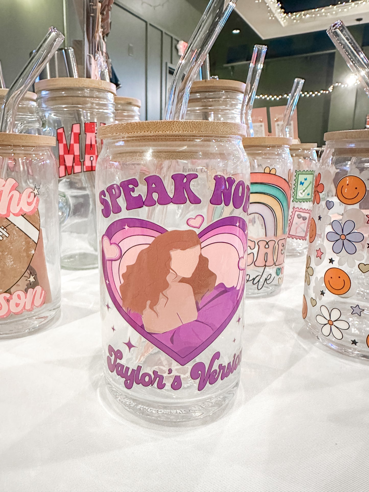 Speak Now  | 16 oz Iced Coffee Glass