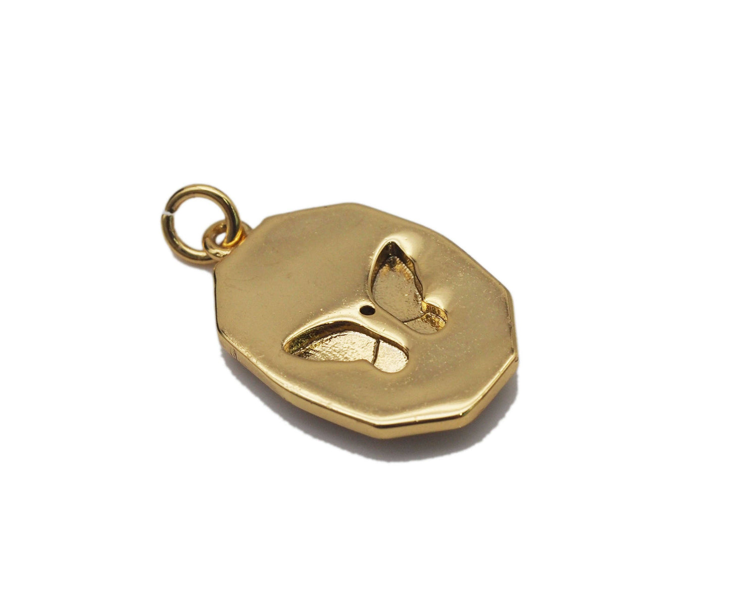 Purple Enamel Butterfly Charm, *charm only