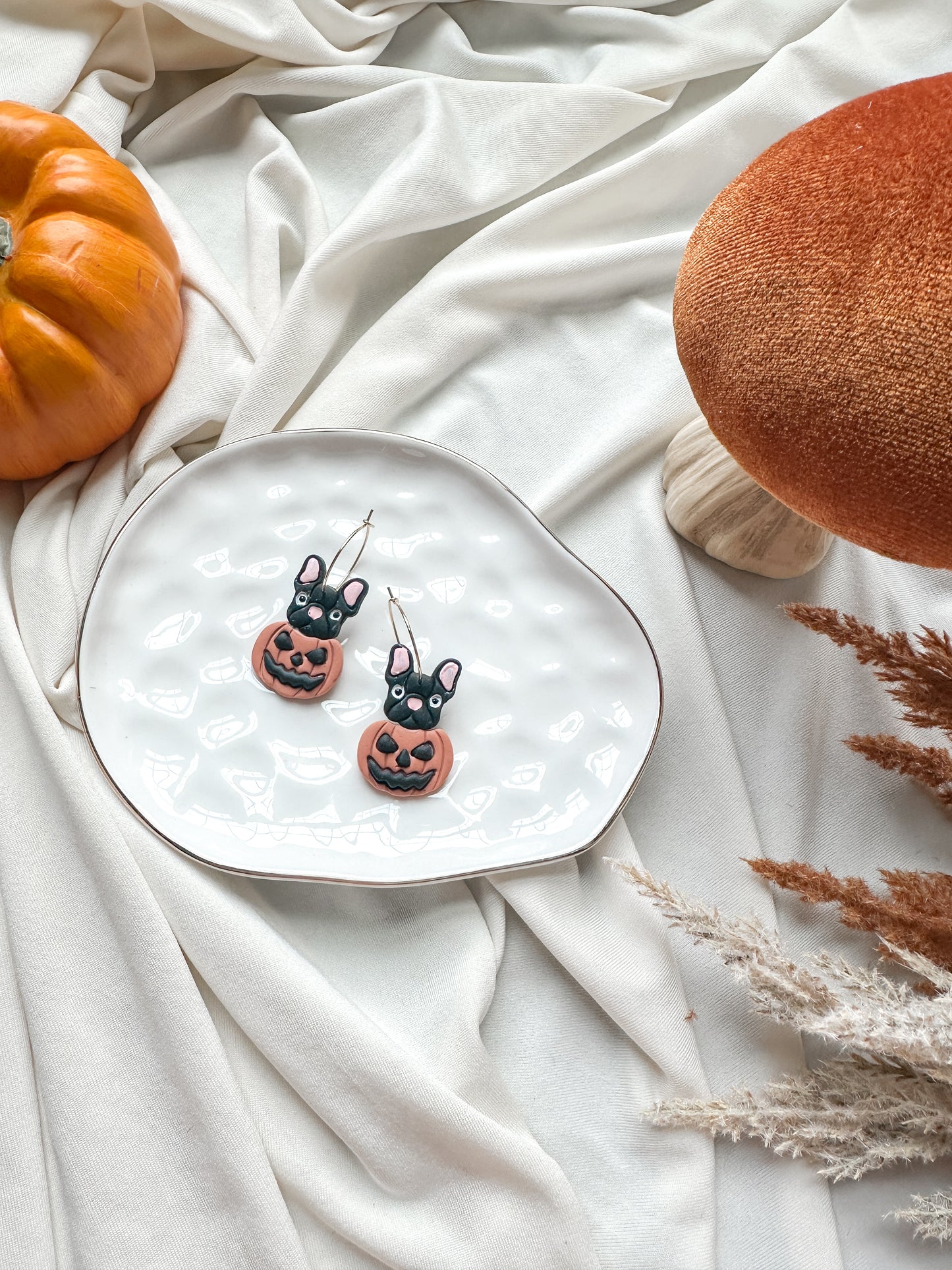 Boston Terrier Jack-o-Lantern | fall collection
