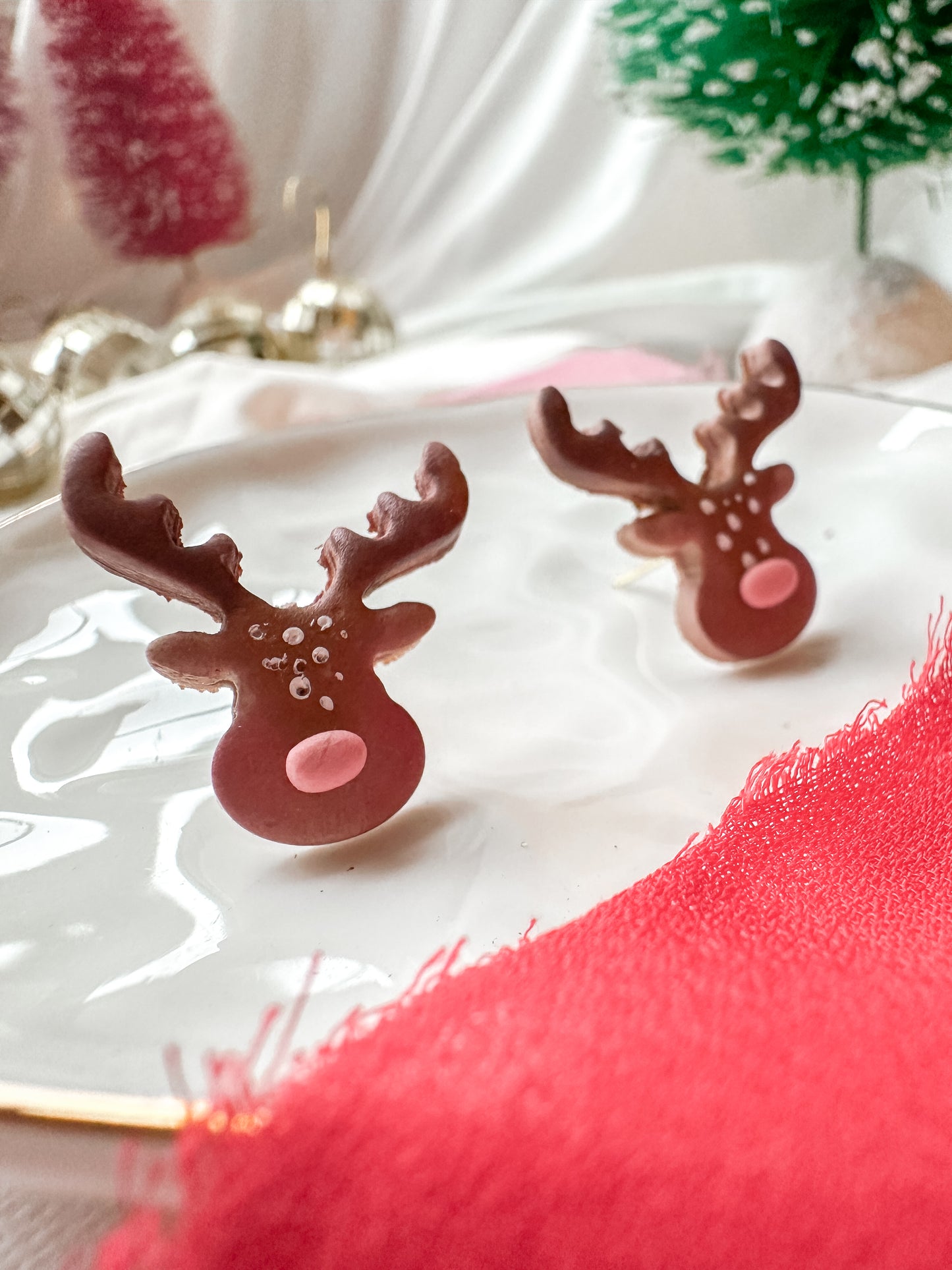 Reindeer Studs | Holly Jolly Collection