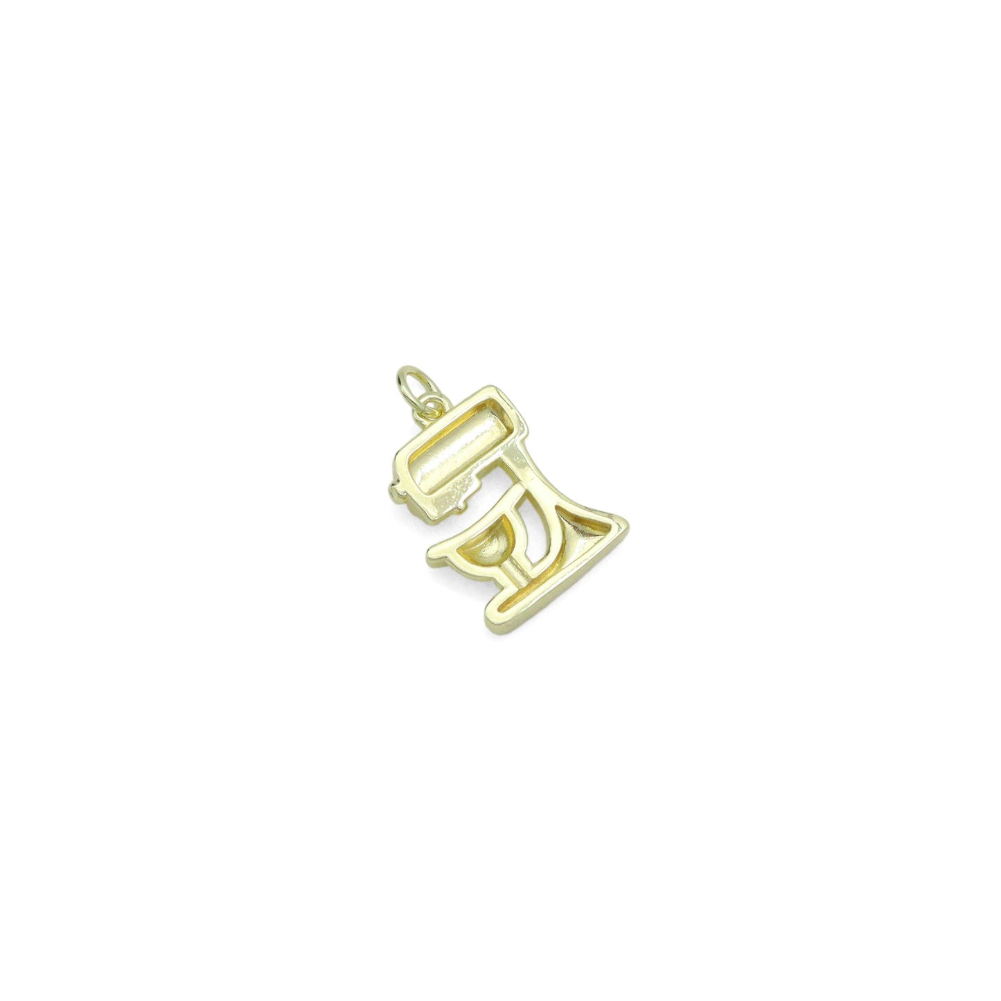 Gold bakery mixer mechine Charm Pendant, *charm only