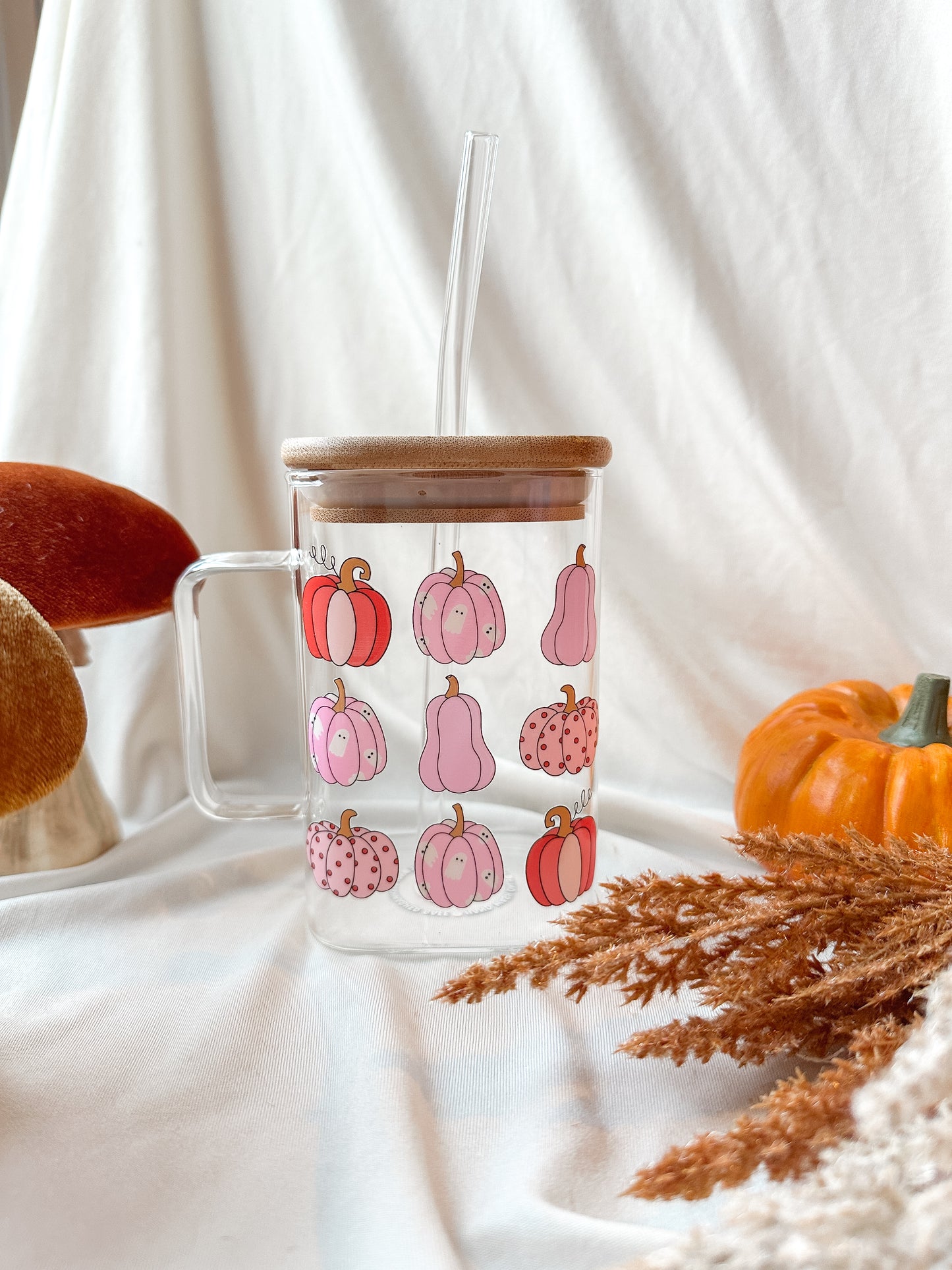 Pink Pumpkins  | 20 oz Coffee Mug - hot or cold