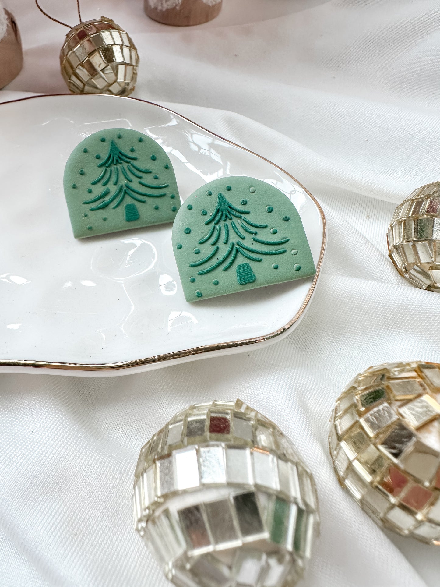 Holiday Statement Studs | Holly Jolly Collection