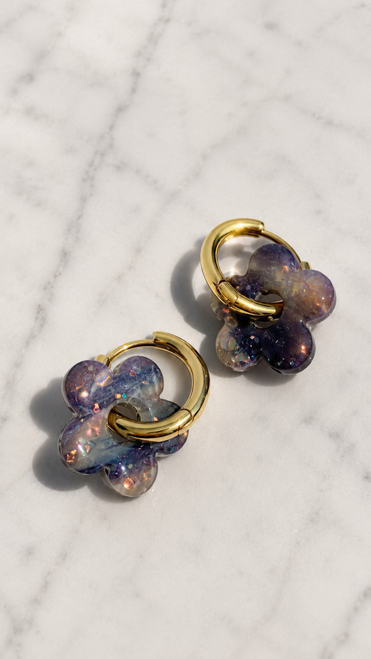 Tortoise shell Charms | Earring Charm Bar | charms ONLY *hoops not included*