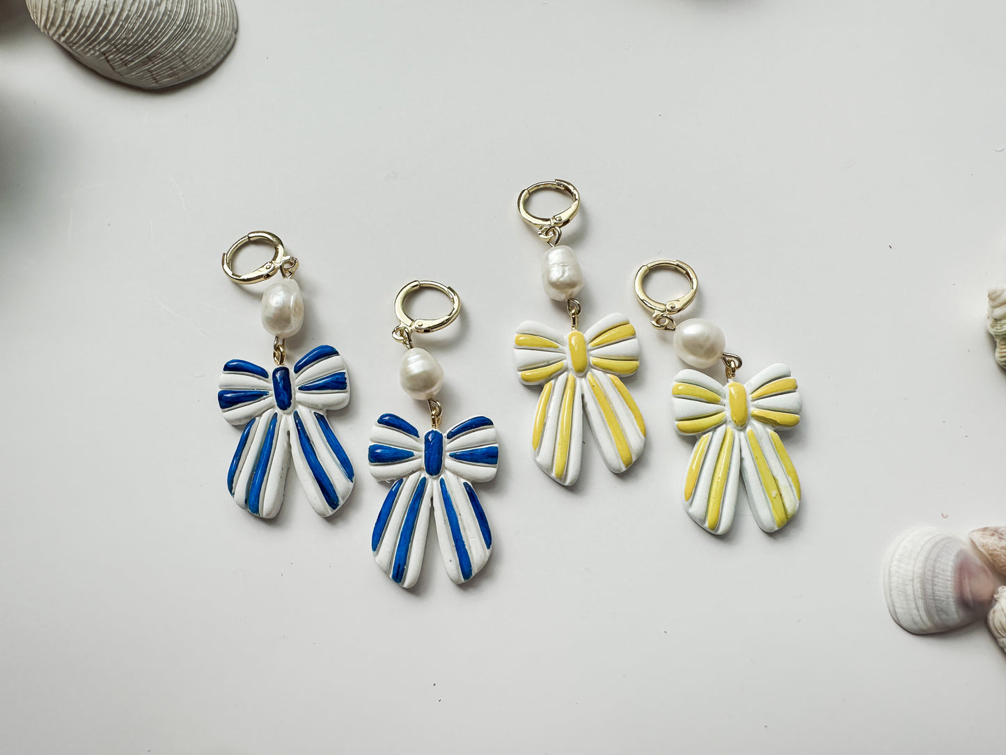 Striped Summer Bows | Coastal Collection