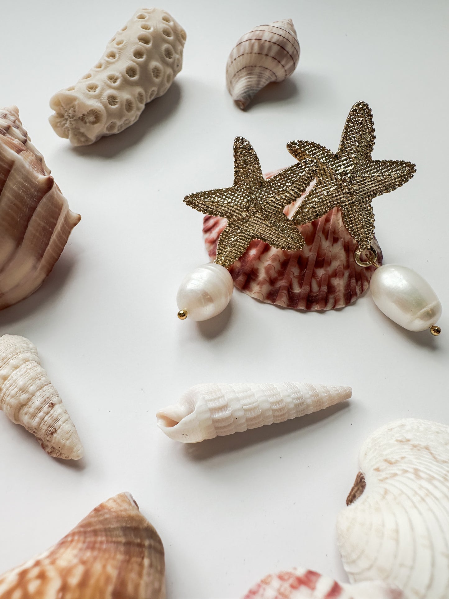 Statement Pearl Sea Stars | Coastal Collection