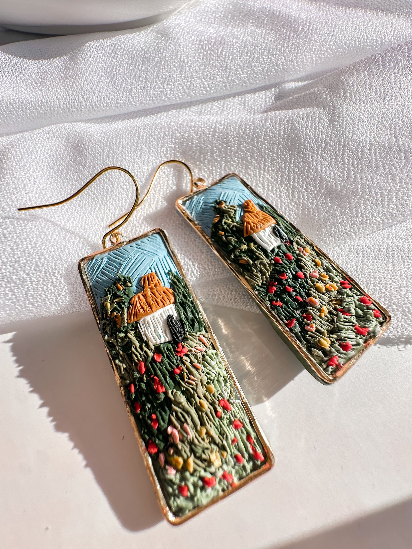 Van Gogh Inspired Earrings | Spring Vintage Inspired Collection