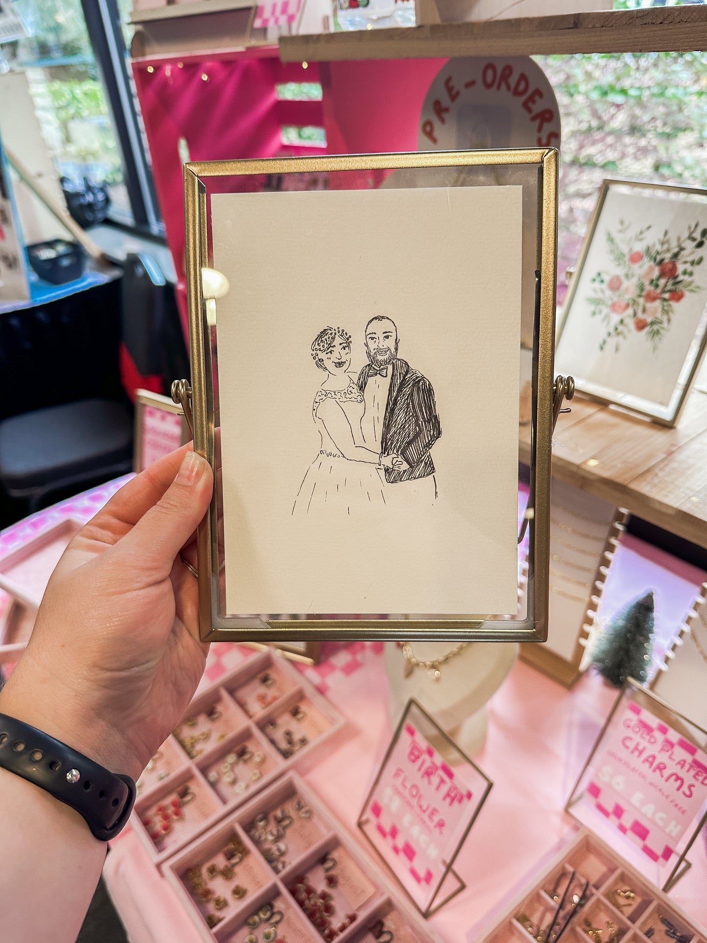 Watercolor Ornament Hand-painted Family Portraits | Ornaments | Customizable