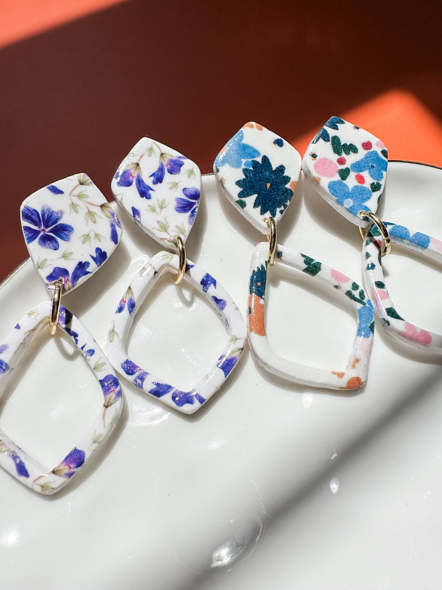 Floral Dangles | Fruit Salad Collection