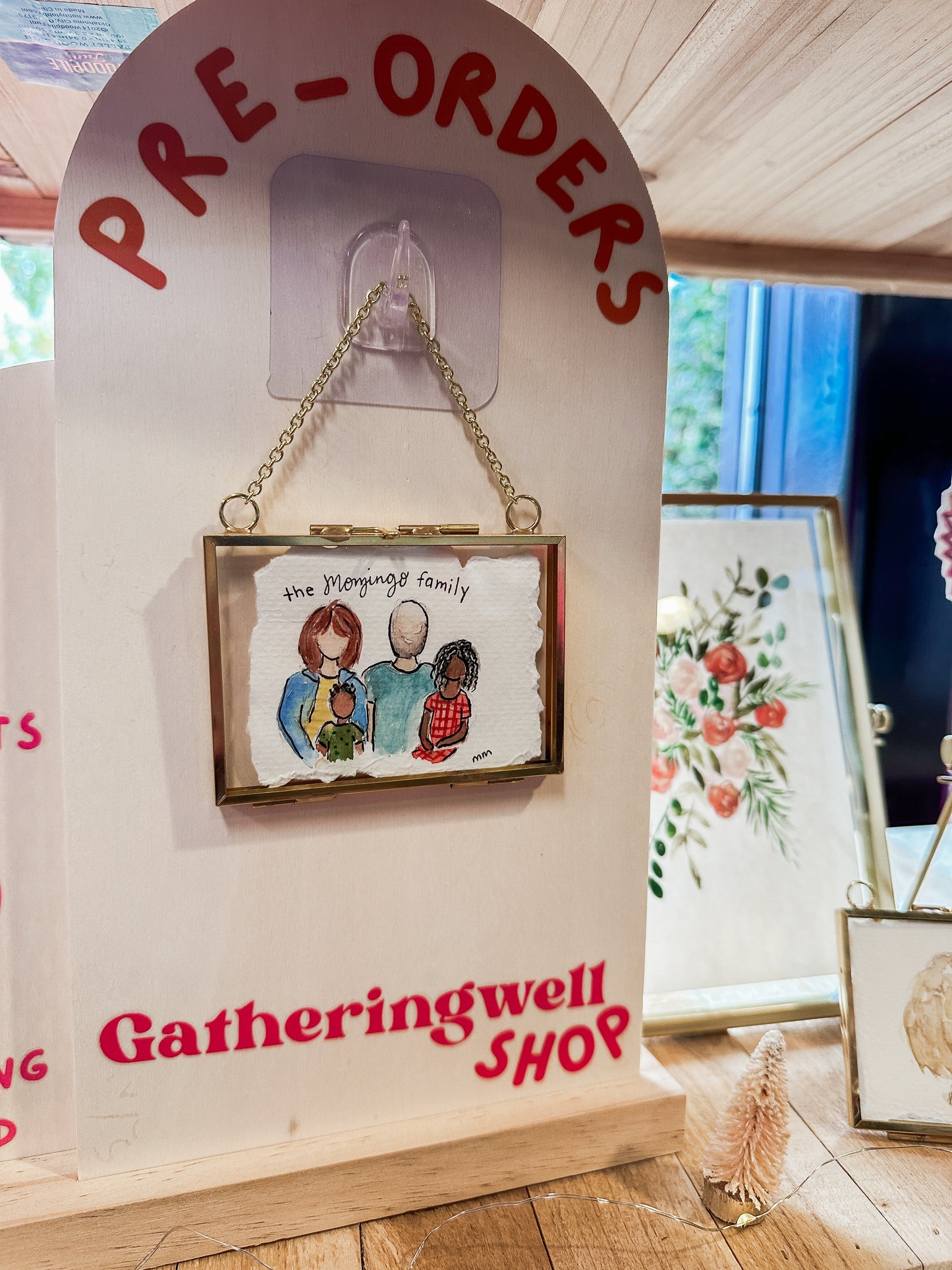 Watercolor Ornament Hand-painted Family Portraits | Ornaments | Customizable