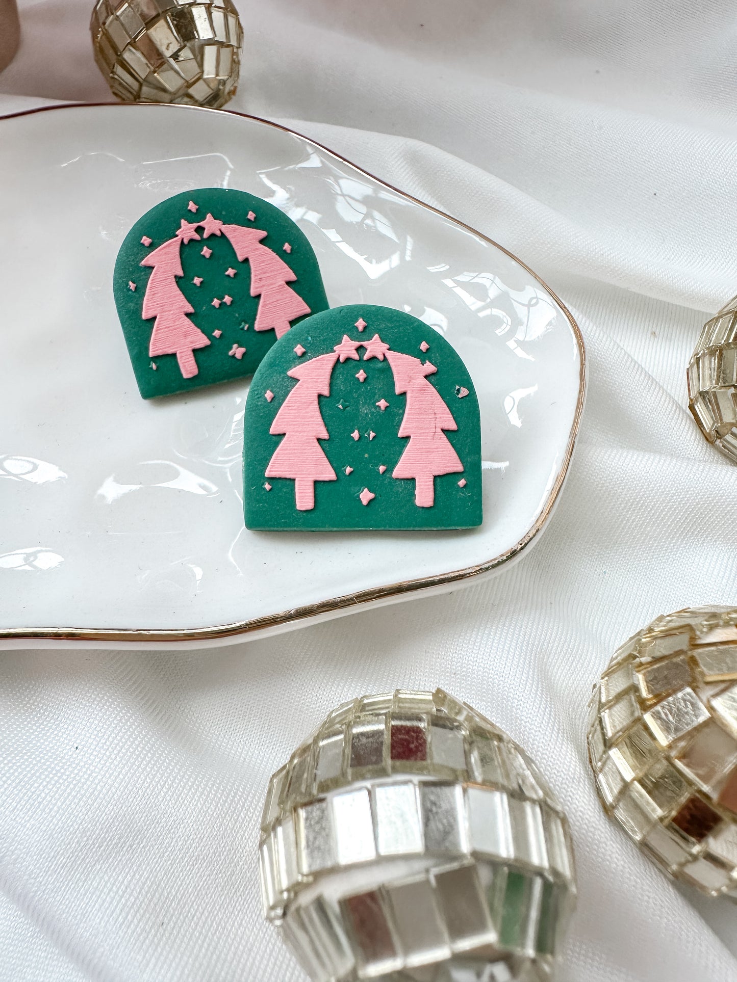 Holiday Statement Studs | Holly Jolly Collection