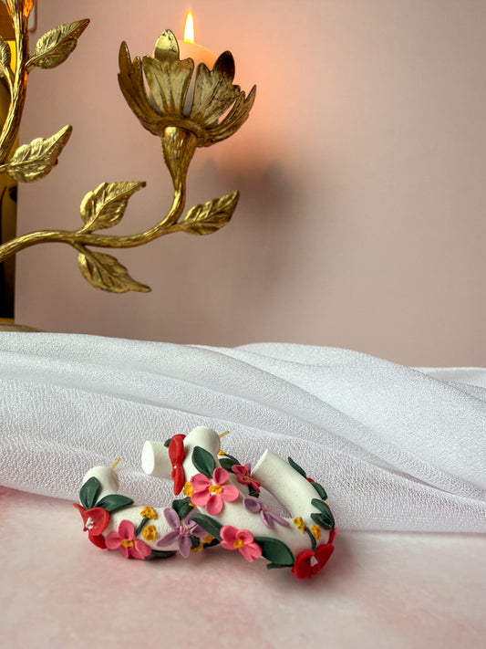 Floral Hoops | isn't it Romantic