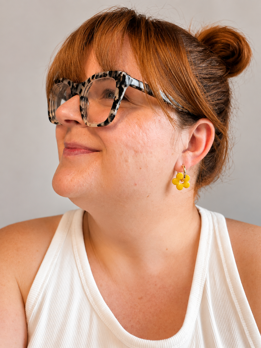 Flower Charms | Earring Charm Bar | charms ONLY *hoops not included*