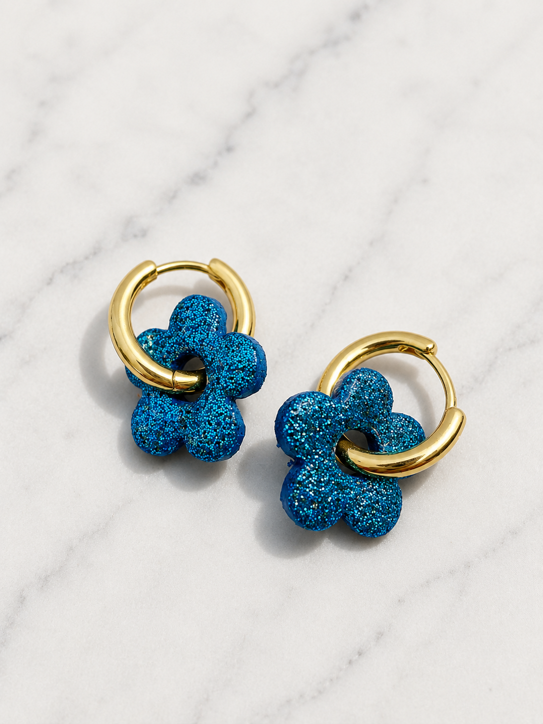 Flower Charms | Earring Charm Bar | charms ONLY *hoops not included*