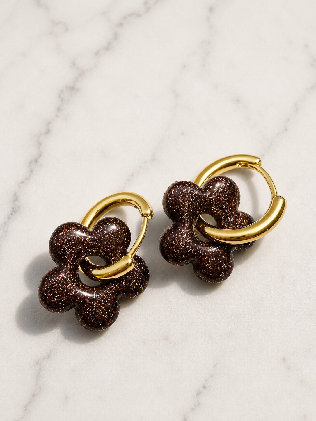 Flower Charms | Earring Charm Bar | charms ONLY *hoops not included*