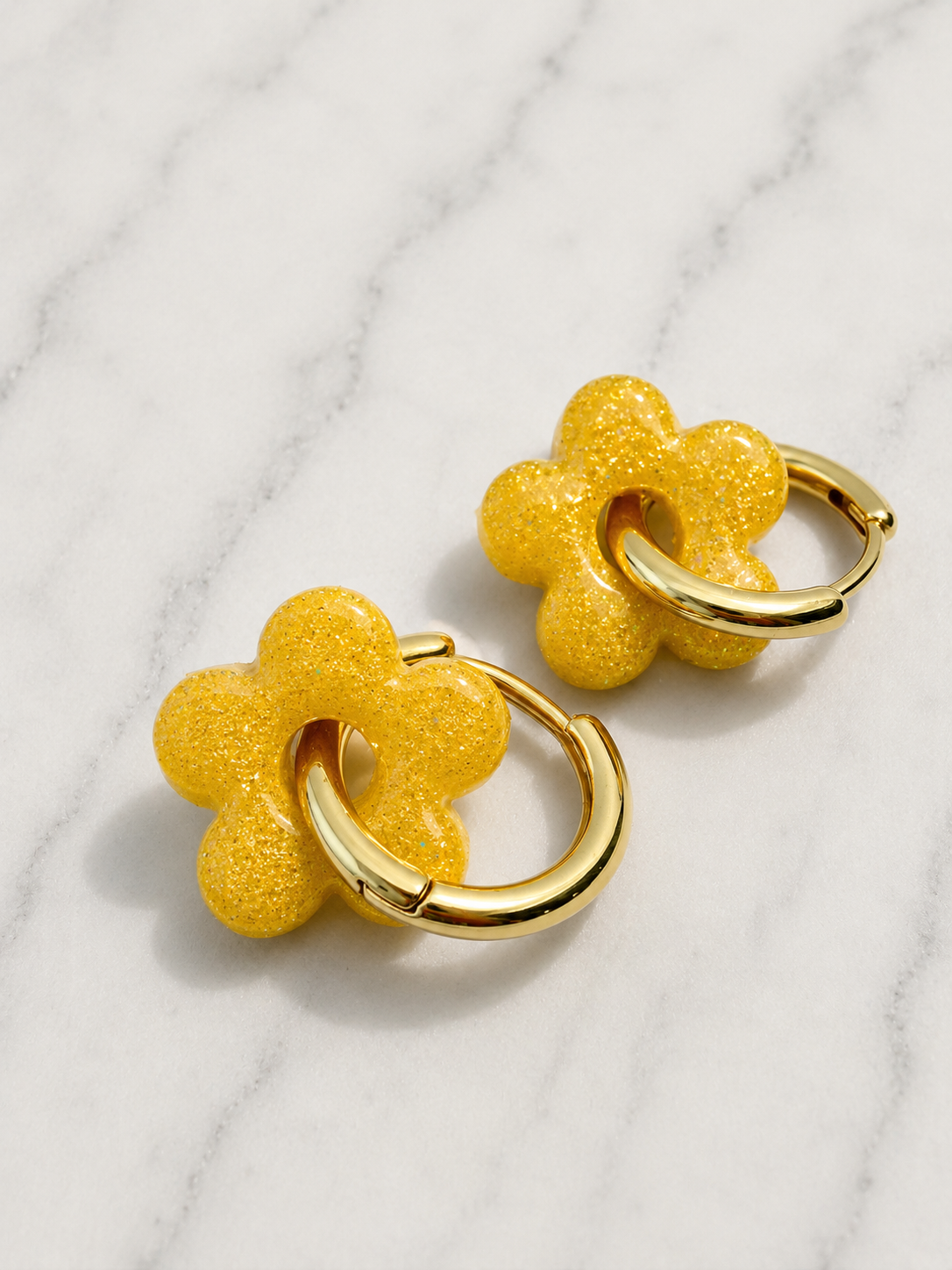 Flower Charms | Earring Charm Bar | charms ONLY *hoops not included*