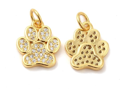 Pet Paw Print, *CHARM ONLY