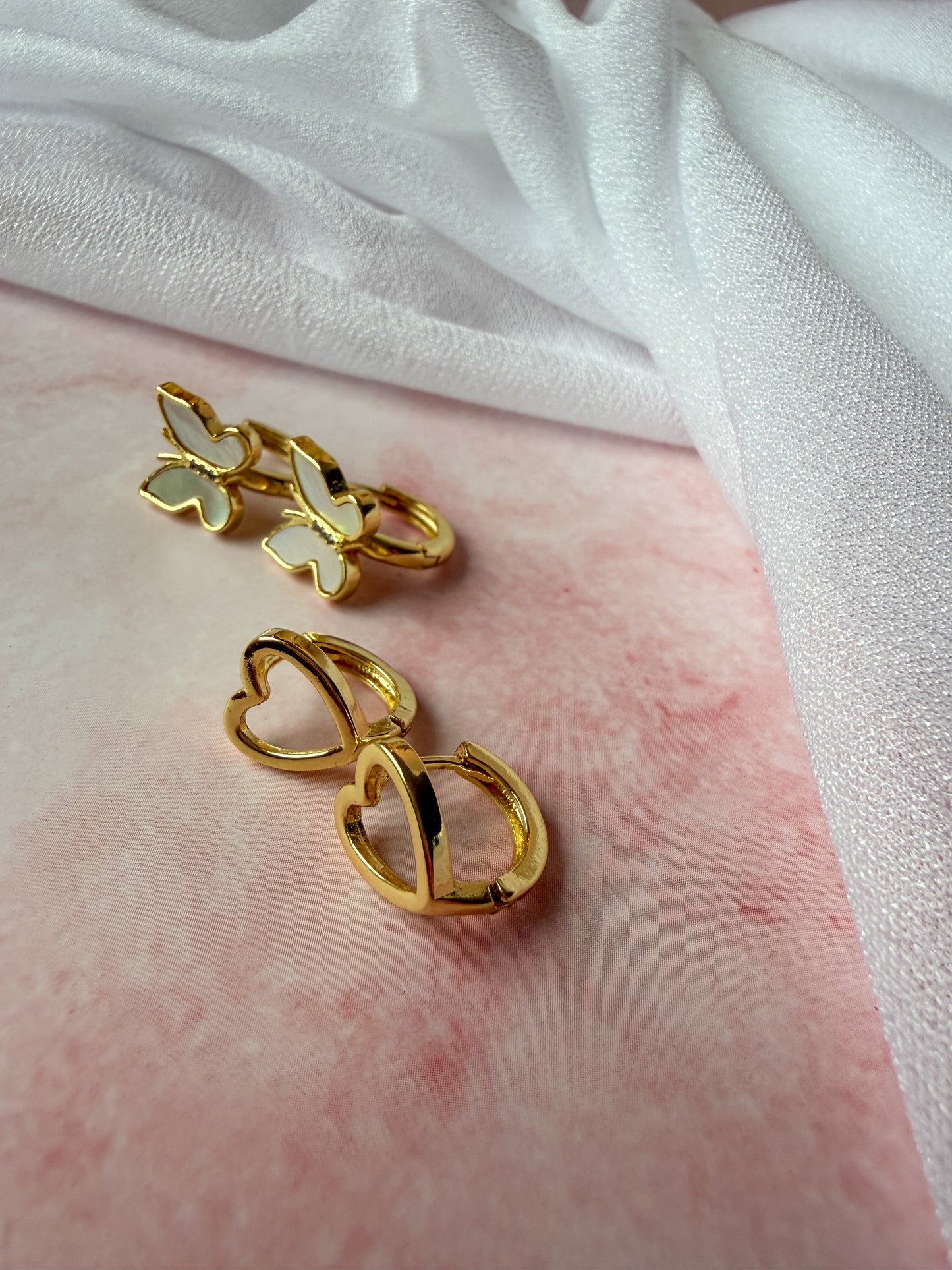 Gold Filled Hoops| isn't it Romantic